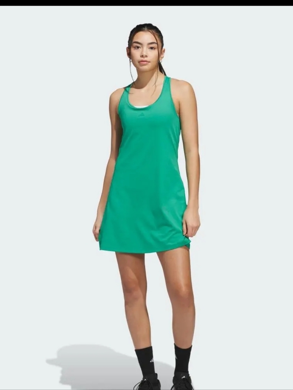 NWT ADIDAS TENNIS DRESS SIZE M EMERALD GREEN